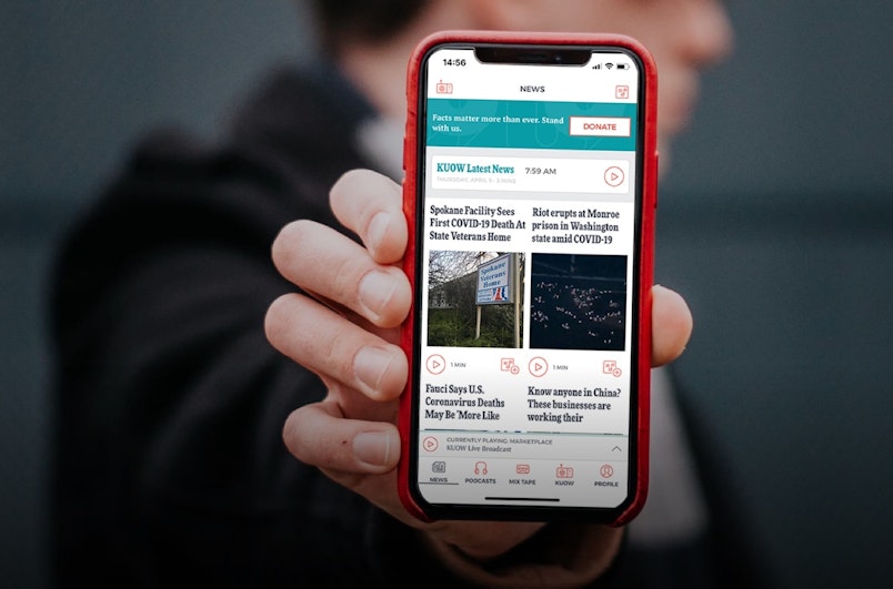 KUOW App Background
